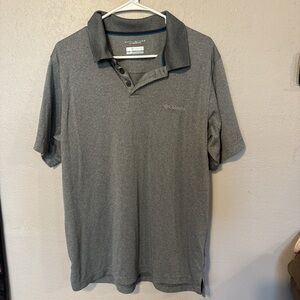 Columbia Men's Charcoal Polo Shirt